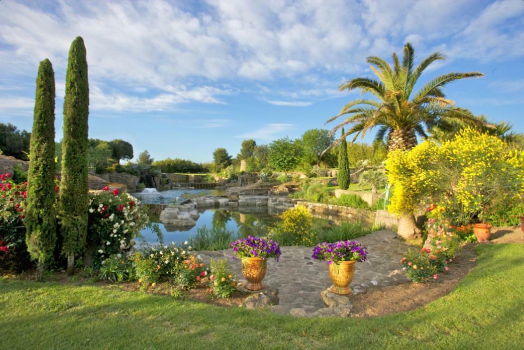 Villa Les Barons de Guers à Castelnau-de-Guers Extérieur photo